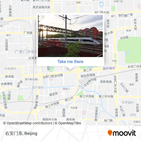 右安门东 map