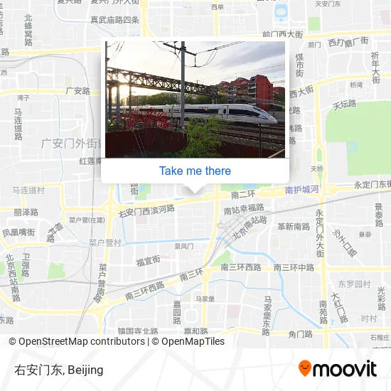 右安门东 map