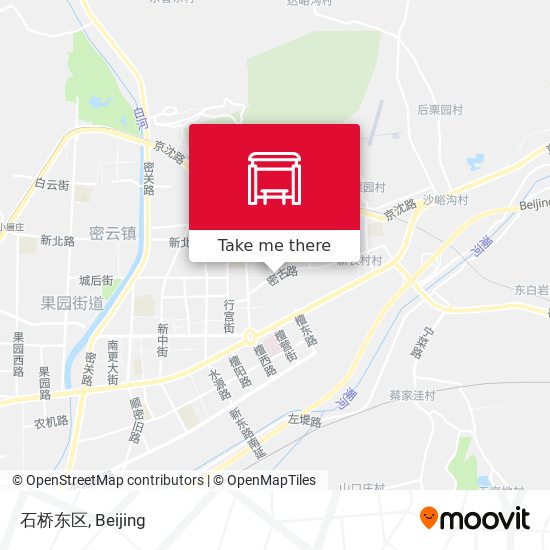 石桥东区 map