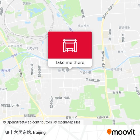 铁十六局东站 map