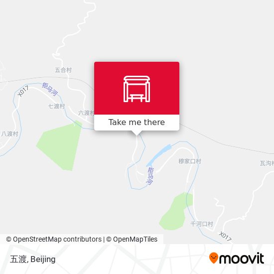 五渡 map