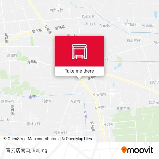 青云店南口 map