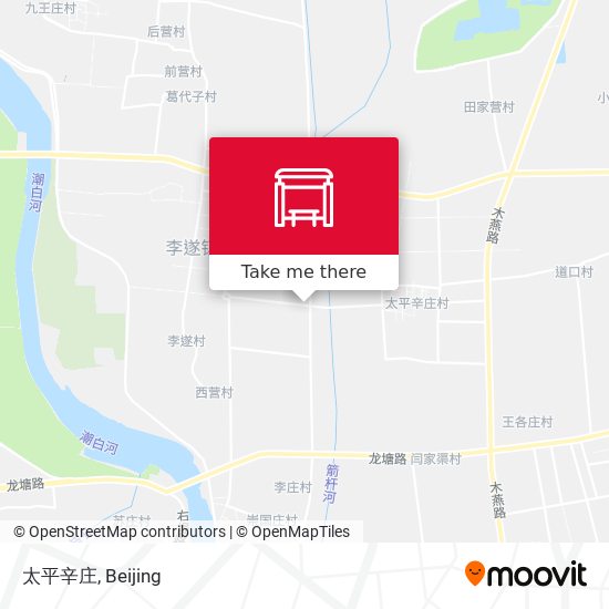 太平辛庄 map
