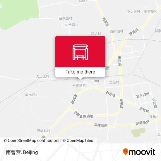 南曹营 map