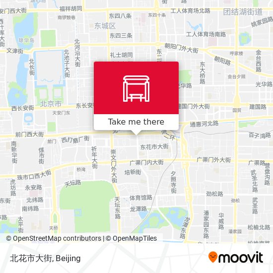 北花市大街 map