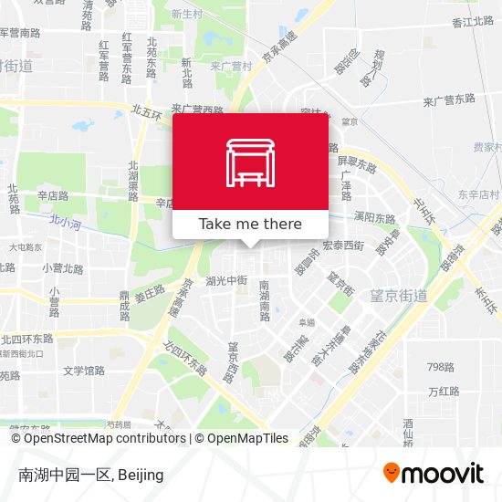 南湖中园一区 map