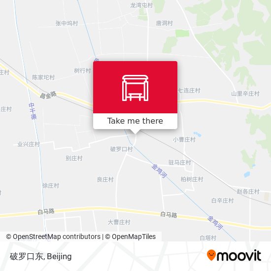 破罗口东 map