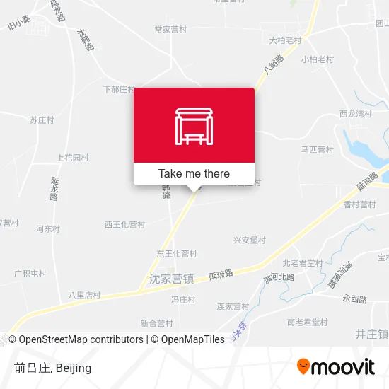 前吕庄 map