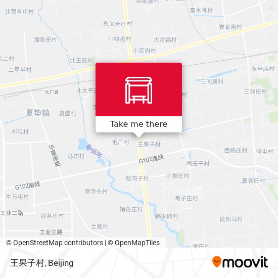 王果子村 map