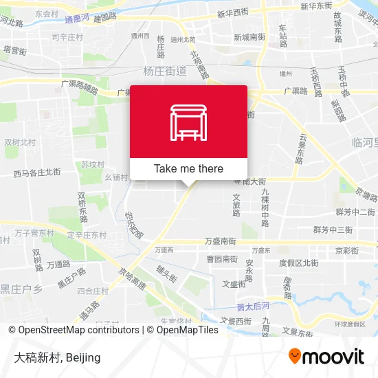 大稿新村 map