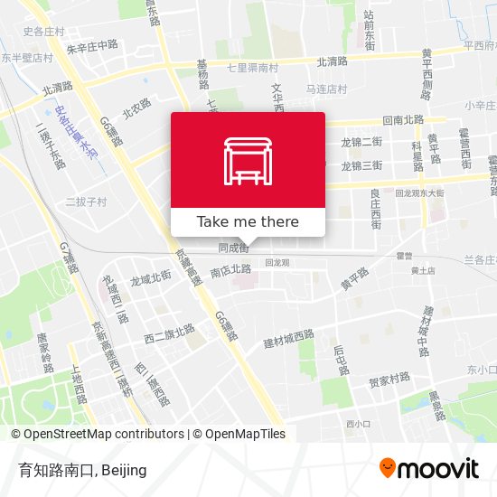 育知路南口 map
