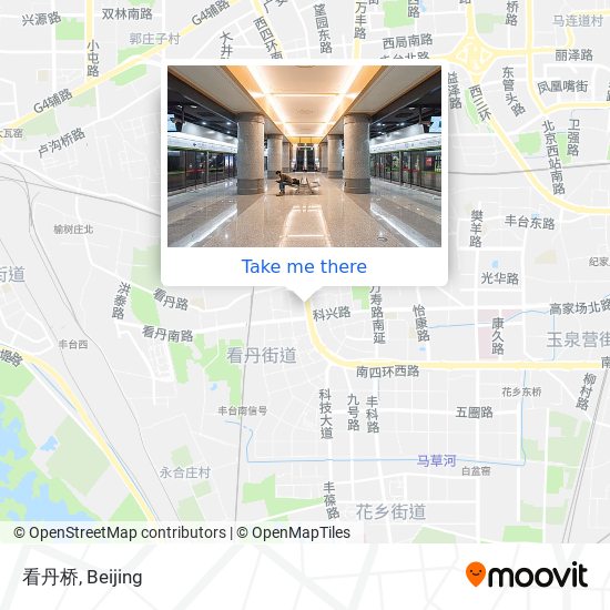 看丹桥 map