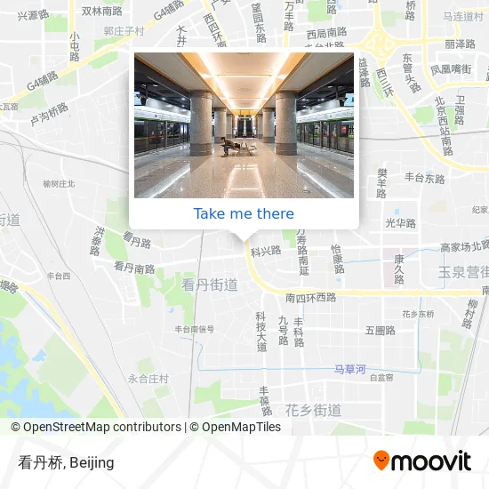 看丹桥 map
