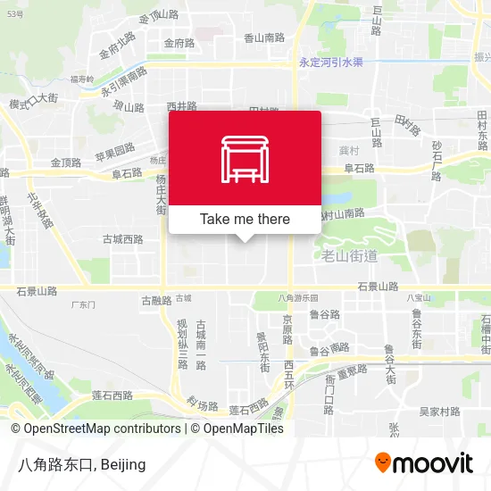 八角路东口 map