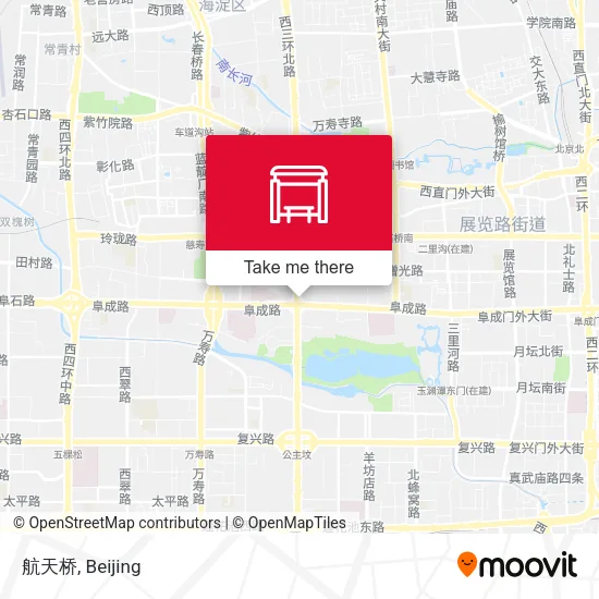航天桥 map