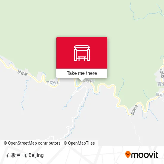 石板台西 map