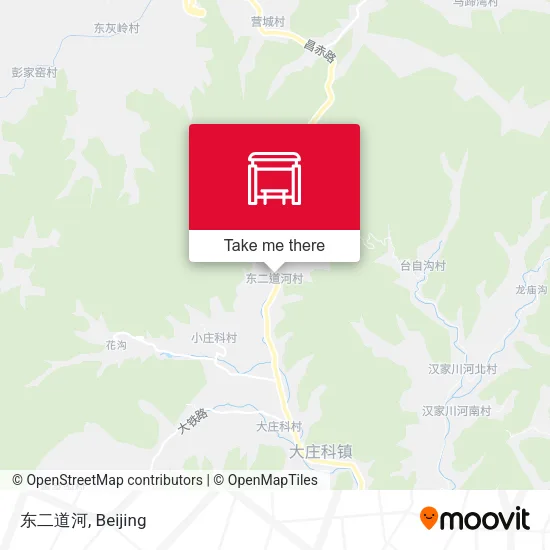 东二道河 map