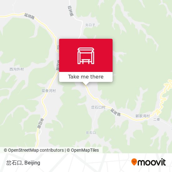 岔石口 map