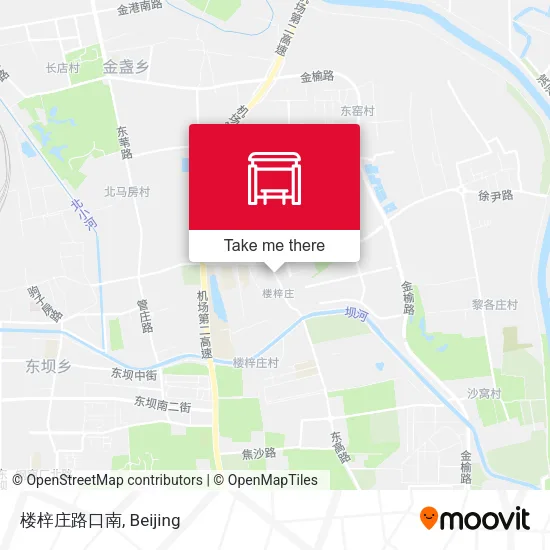 楼梓庄路口南 map