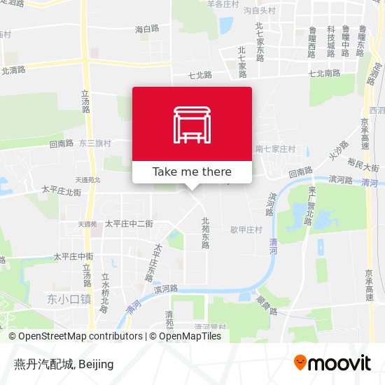 燕丹汽配城 map