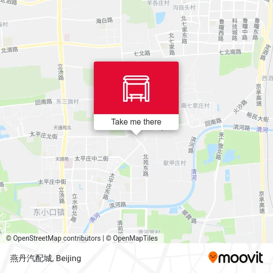 燕丹汽配城 map
