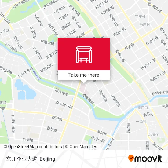 京开企业大道 map