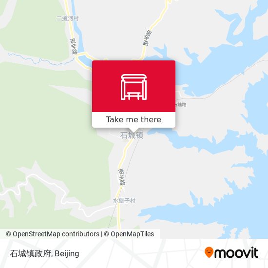 石城镇政府 map