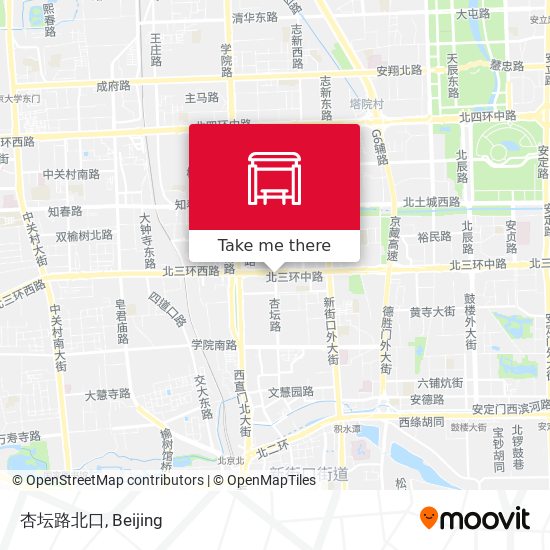 杏坛路北口 map