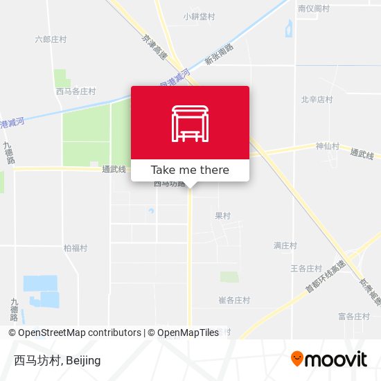 西马坊村 map