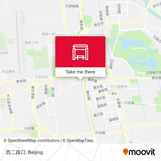 西二路口 map