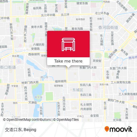 交道口东 map
