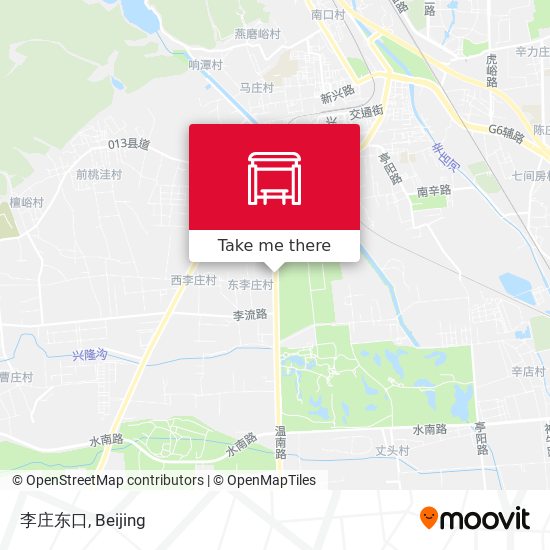 李庄东口 map