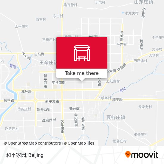 和平家园 map