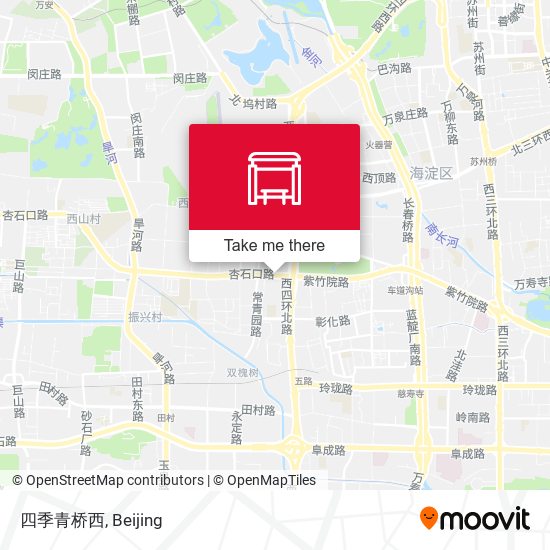 四季青桥西 map