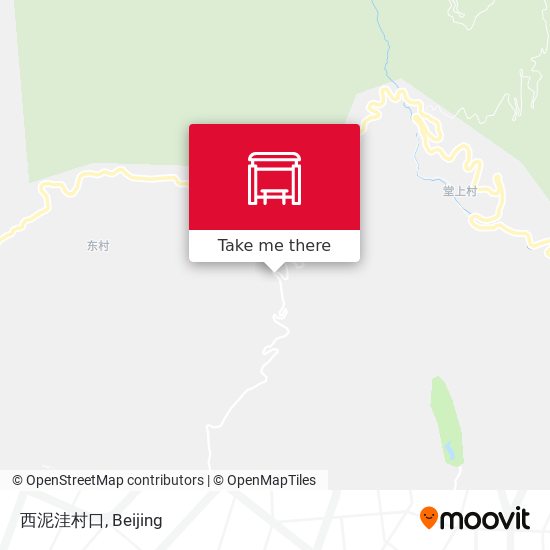 西泥洼村口 map