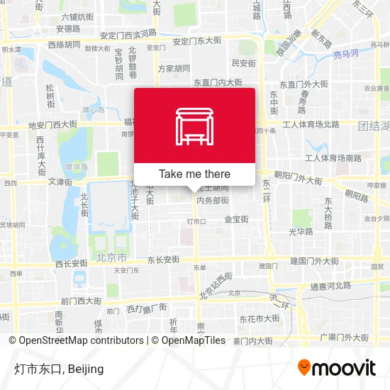灯市东口 map