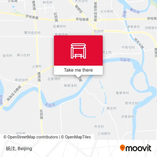杨洼 map