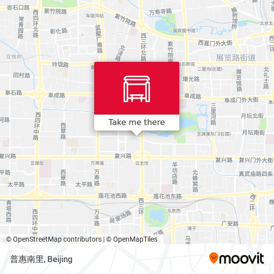 普惠南里 map
