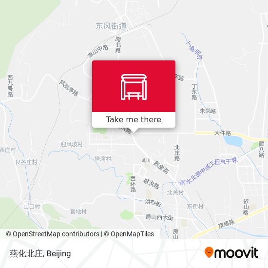 燕化北庄 map
