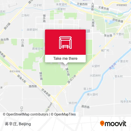 蒋辛庄 map