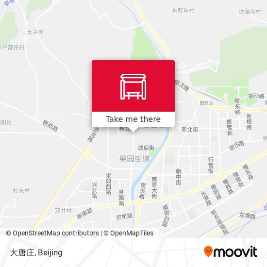大唐庄 map