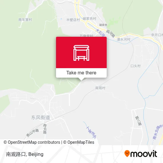 南观路口 map