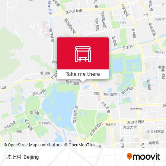 坡上村 map