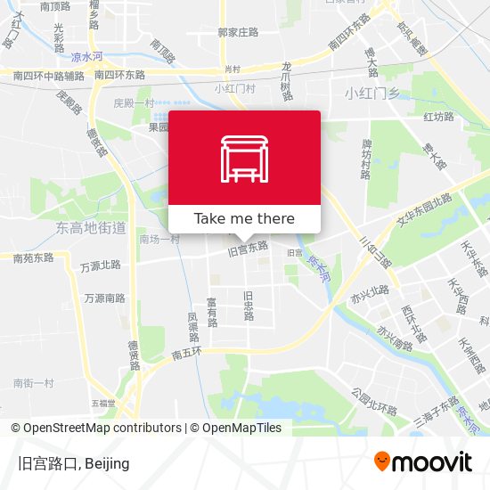 旧宫路口 map