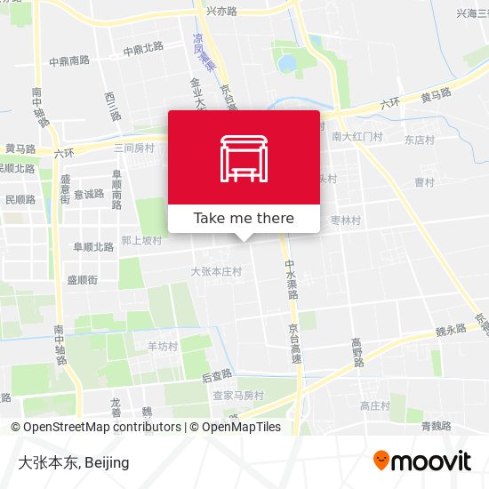 大张本东 map