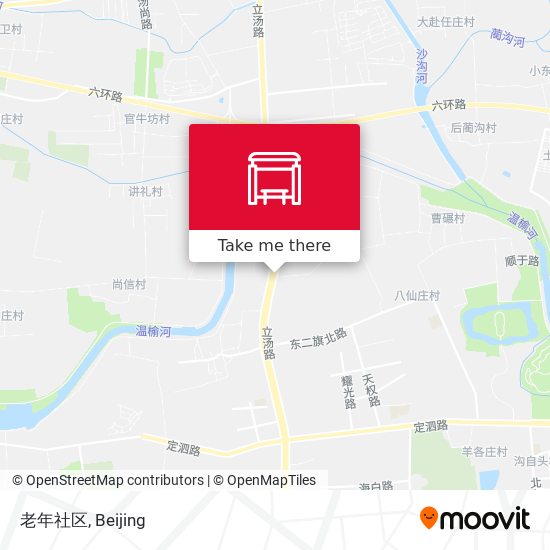 老年社区 map