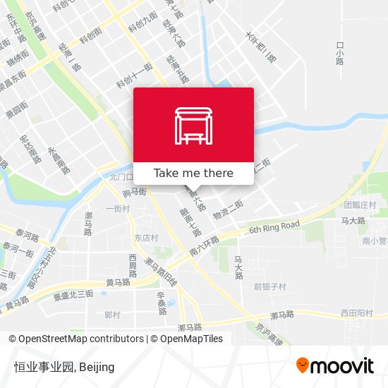 恒业事业园 map