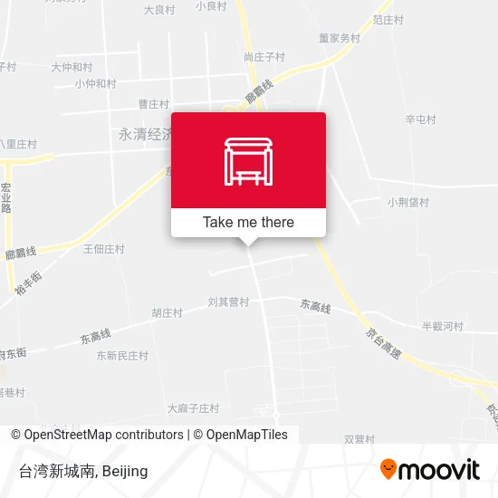 台湾新城南 map