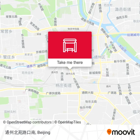 通州北苑路口南 map