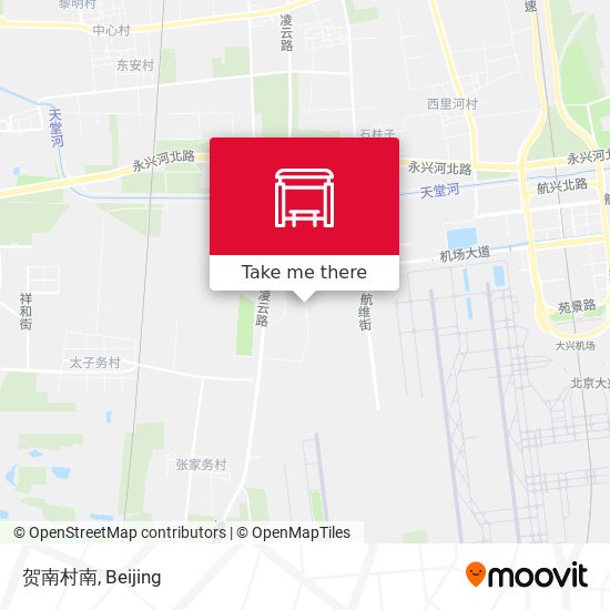 贺南村南 map